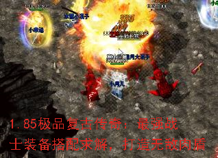 1.85极品复古传奇:最强战士装备搭配求解,打造无敌肉盾 1.85极品复古传奇:最强战士装备搭配求解,打造无敌肉盾