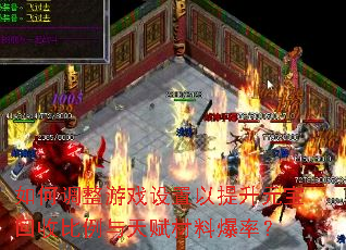 如何调整游戏设置以提升元宝回收比例与天赋材料爆率? 如何调整游戏设置以提升元宝回收比例与天赋材料爆率?