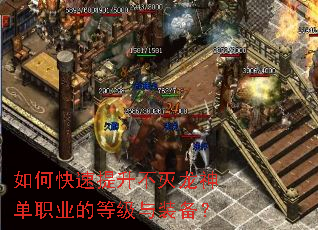 如何快速提升不灭龙神单职业的等级与装备? 如何快速提升不灭龙神单职业的等级与装备?