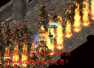 震撼内测传奇SF火爆开区,制胜攻略秘籍何处寻? 震撼内测传奇SF火爆开区,制胜攻略秘籍何处寻?